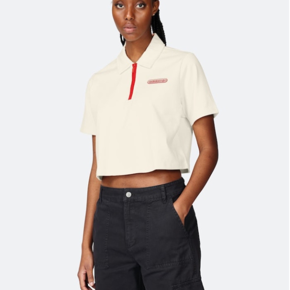 Adidas Polo with Zipper